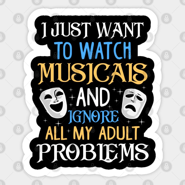 Watch Musicals Sticker by KsuAnn